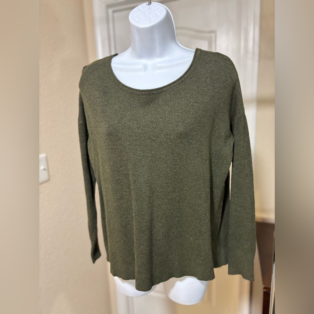 American Eagle Forest Green Super Soft Sweater